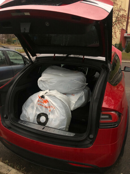 Tesla Model X, 7 мест, 2016 г.