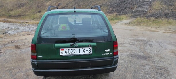 Opel Astra F · Рестайлинг, 1996 г.
