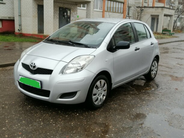 Toyota Yaris II (XP9) · Рестайлинг, 2010 г.