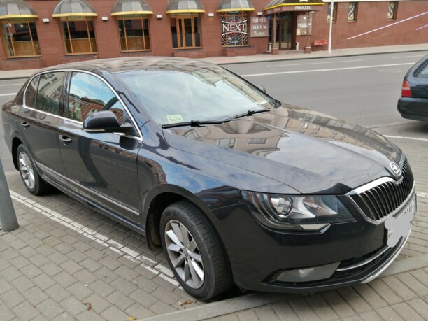 Skoda Superb II · Рестайлинг, 2013 г.