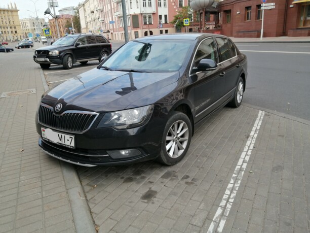 Skoda Superb II · Рестайлинг, 2013 г.