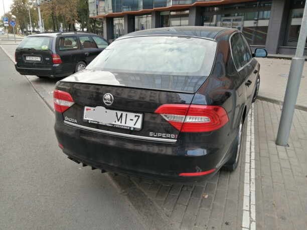 Skoda Superb II · Рестайлинг, 2013 г.
