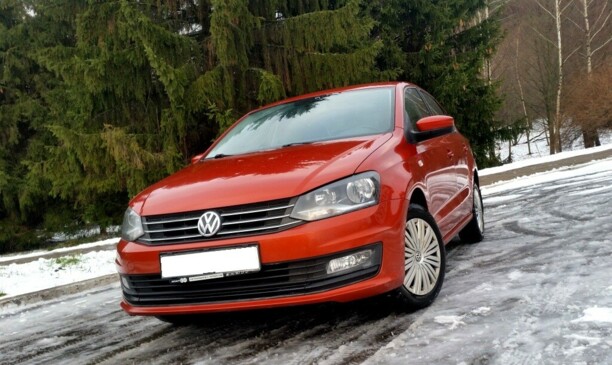 Volkswagen Polo Sedan I · Рестайлинг, 2017 г.
