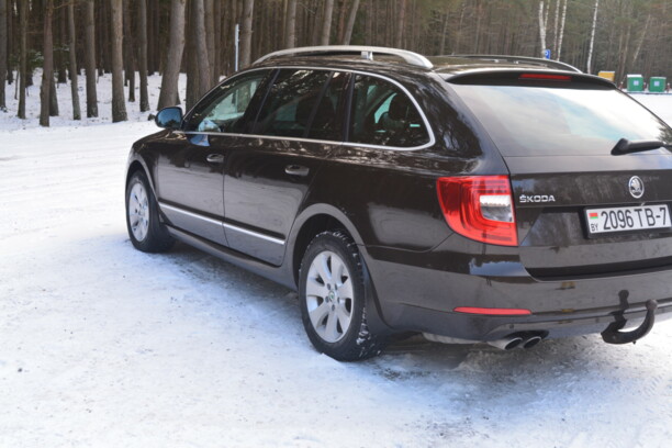 Skoda Superb II · Рестайлинг, 2013 г.