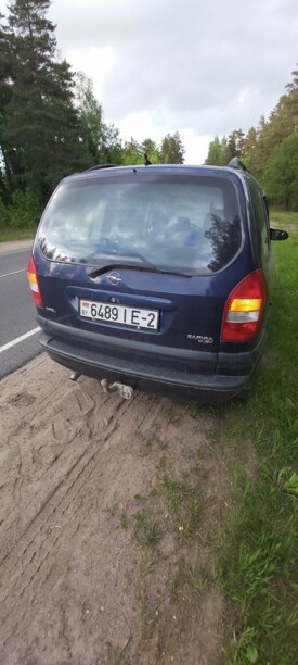 Opel Zafira A, 7 мест, 2000 г.