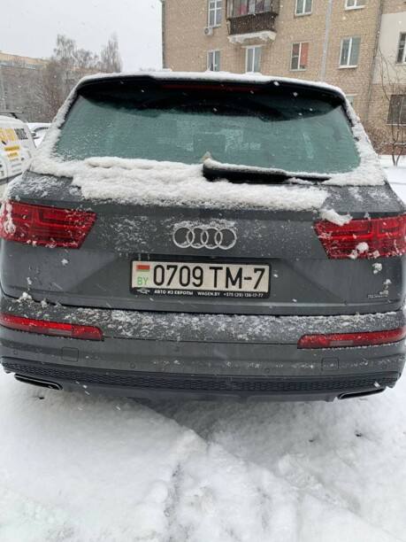 Audi Q7 4M, 7 мест, 2017 г.