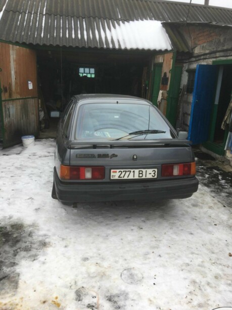 Ford Sierra I · Рестайлинг, 1989 г.