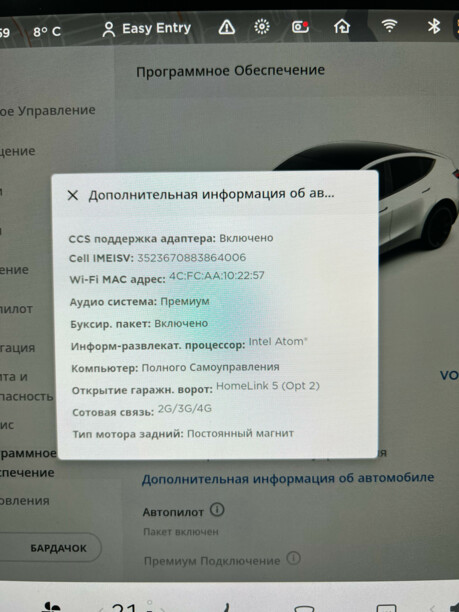 Tesla Model Y, 2021 г.
