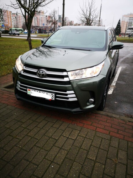Toyota Highlander III (XU50) · Рестайлинг, 7 мест, 2019 г.
