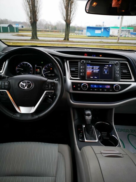 Toyota Highlander III (XU50) · Рестайлинг, 7 мест, 2019 г.