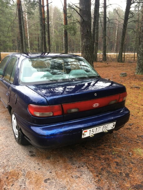 Kia Sephia I · Рестайлинг, 1996 г.