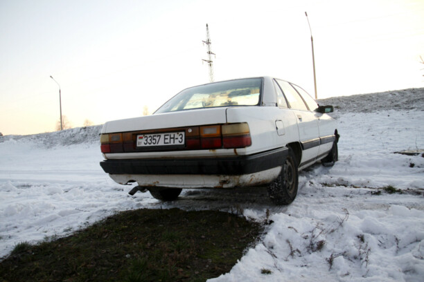 Audi 100 С3 · Рестайлинг, 1989 г.