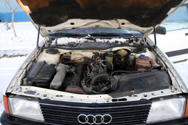 Audi 100 С3 · Рестайлинг, 1989 г.