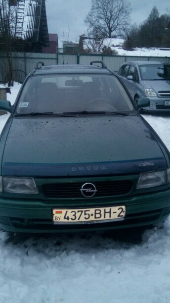 Opel Astra F · Рестайлинг, 1995 г.