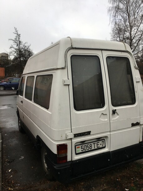Renault Trafic I · Рестайлинг, 1989 г.