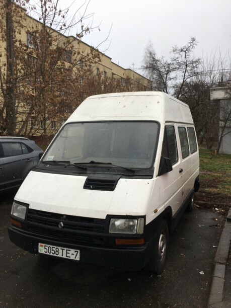 Renault Trafic I · Рестайлинг, 1989 г.