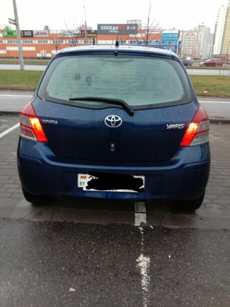 Toyota Yaris II (XP9) · Рестайлинг, 2011 г.