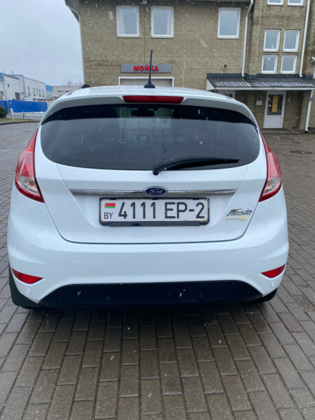 Ford Fiesta VI · Рестайлинг, 2018 г.