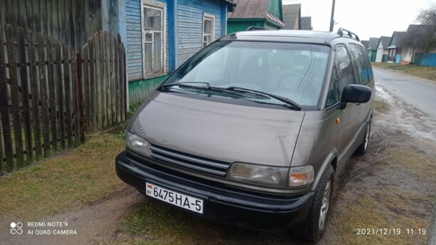 Toyota Previa I (XR10, XR20), 7 мест, 1990 г.
