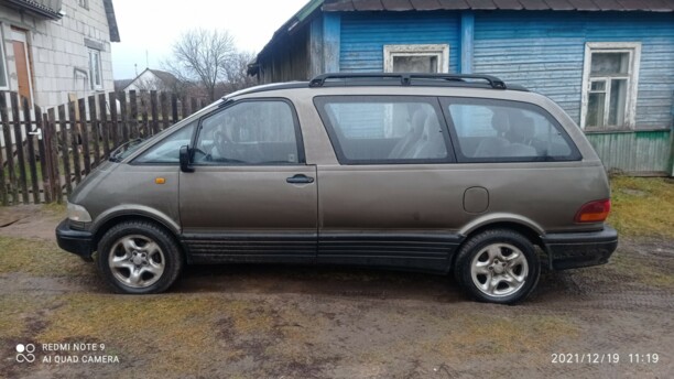 Toyota Previa I (XR10, XR20), 7 мест, 1990 г.