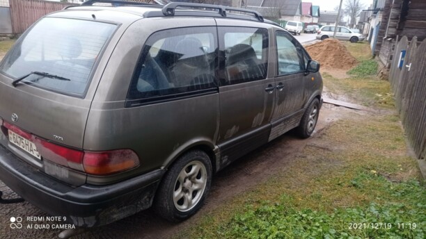 Toyota Previa I (XR10, XR20), 7 мест, 1990 г.