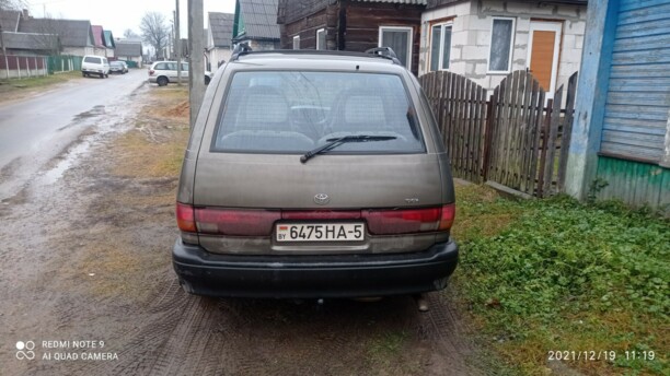 Toyota Previa I (XR10, XR20), 7 мест, 1990 г.