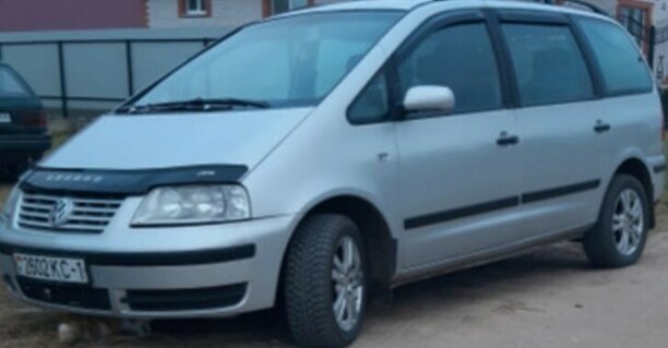 Volkswagen Sharan I · Рестайлинг, 7 мест, 2001 г.