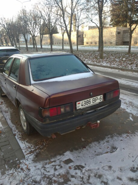Ford Sierra I · Рестайлинг, 1989 г.
