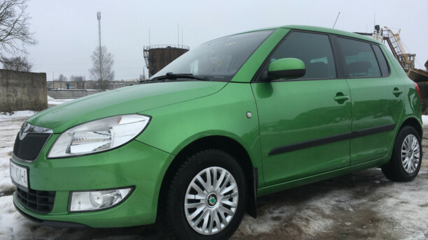 Skoda Fabia 5J · Рестайлинг, 2010 г.