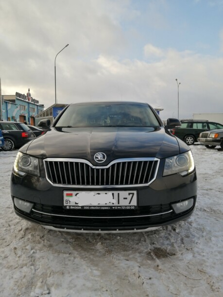 Skoda Superb II · Рестайлинг, 2013 г.