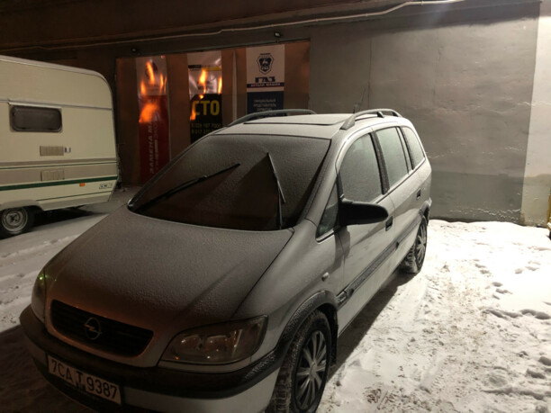 Opel Zafira A, 7 мест, 2000 г.