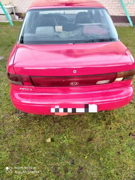 Kia Sephia I · Рестайлинг, 1997 г.