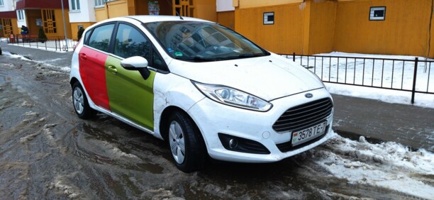 Ford Fiesta VI · Рестайлинг, 2016 г.