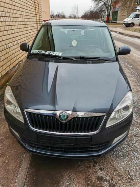 Skoda Fabia 5J · Рестайлинг, 2010 г.
