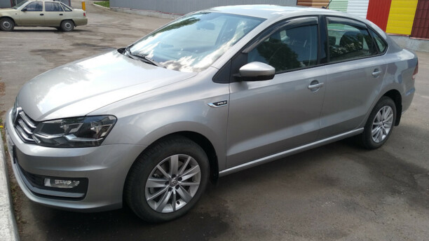 Volkswagen Polo Sedan I · Рестайлинг, 2017 г.
