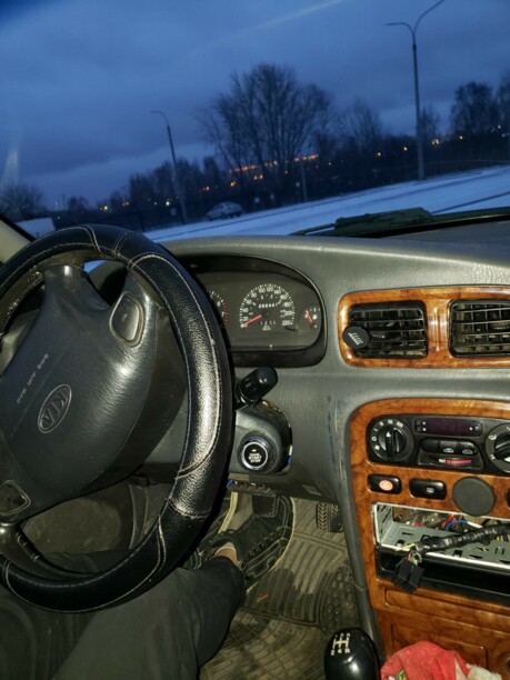 Kia Clarus I · Рестайлинг, 1998 г.