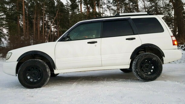Subaru Forester I · Рестайлинг, 2002 г.