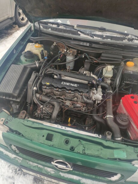 Opel Astra F · Рестайлинг, 1997 г.