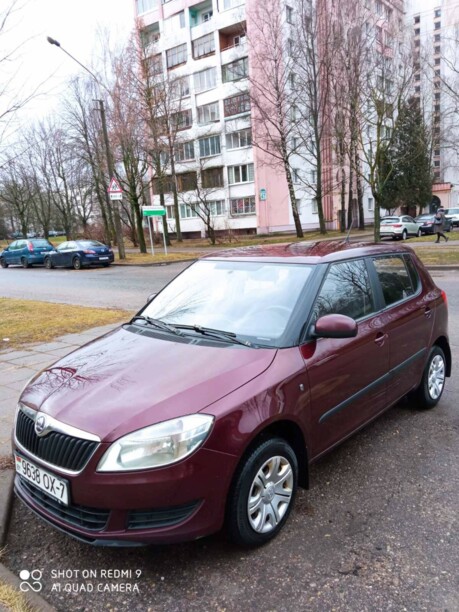 Skoda Fabia 5J · Рестайлинг, 2013 г.