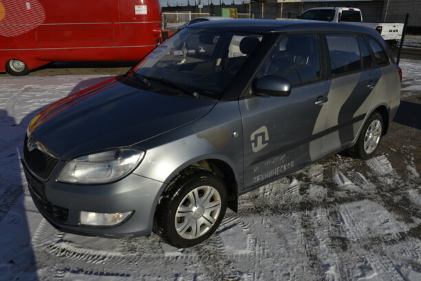 Skoda Fabia 5J · Рестайлинг, 2013 г.