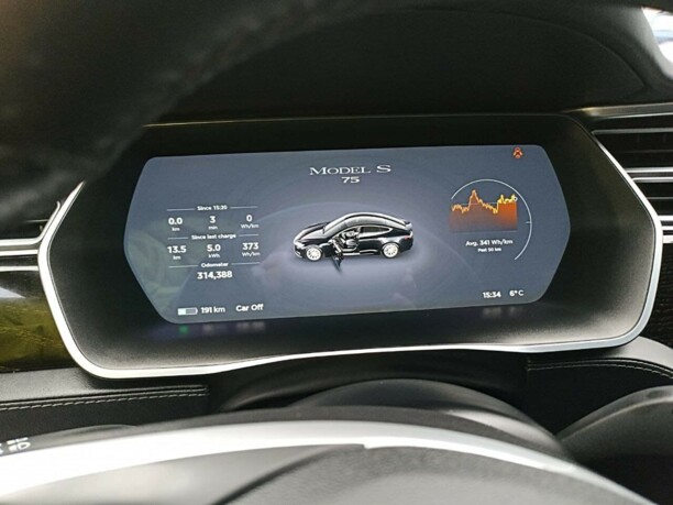 Tesla Model S I · Рестайлинг, 2017 г.