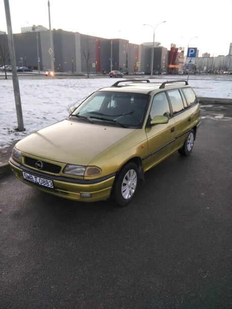 Opel Astra F · Рестайлинг, 1998 г.