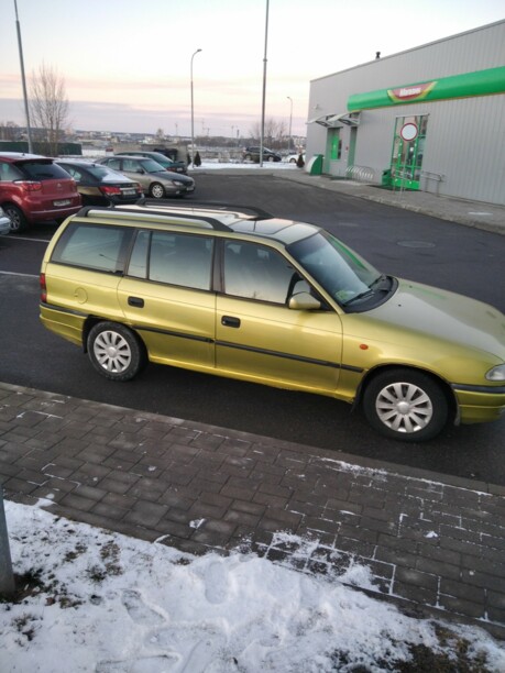 Opel Astra F · Рестайлинг, 1998 г.