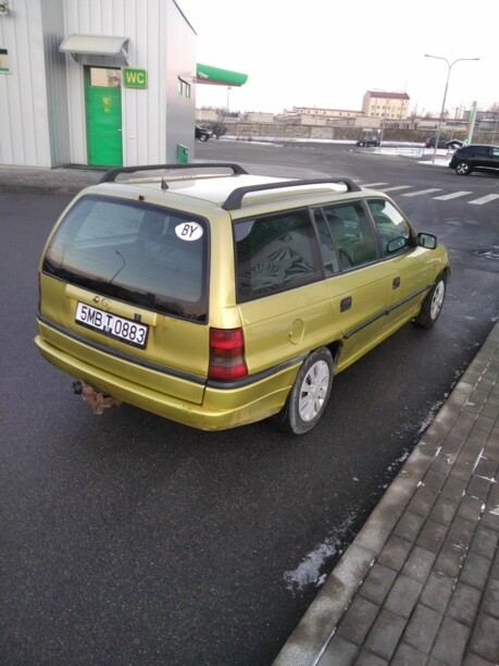 Opel Astra F · Рестайлинг, 1998 г.