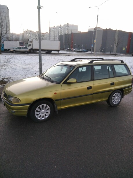 Opel Astra F · Рестайлинг, 1998 г.