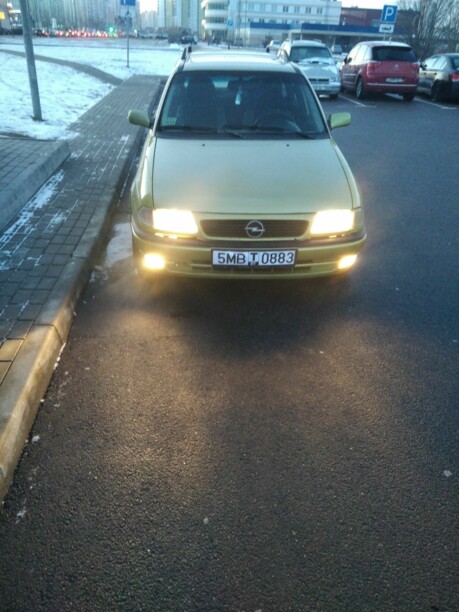 Opel Astra F · Рестайлинг, 1998 г.