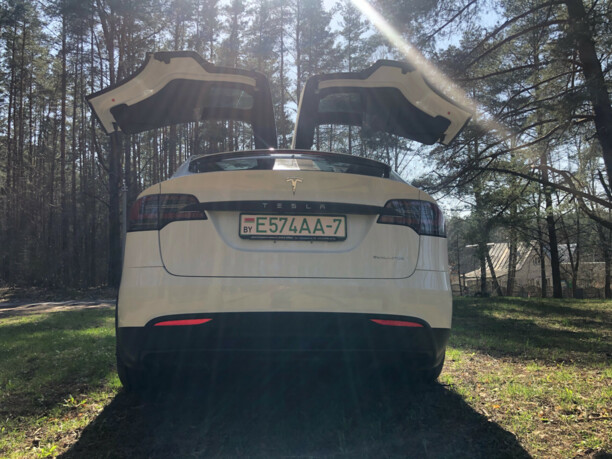 Tesla Model X, 7 мест, 2020 г.
