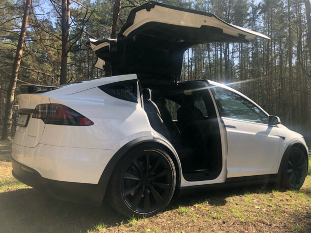 Tesla Model X, 7 мест, 2020 г.