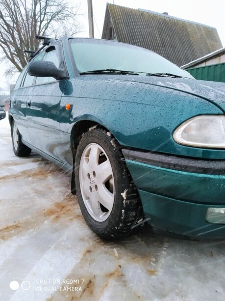 Opel Astra F · Рестайлинг, 1998 г.