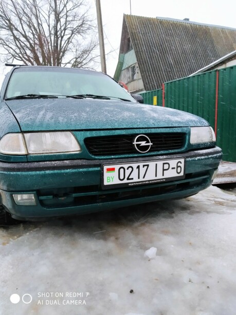 Opel Astra F · Рестайлинг, 1998 г.
